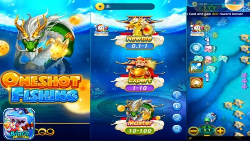 Bắn cá Oneshot - Top những game bắn cá miễn phí Hot nhất hiện nay